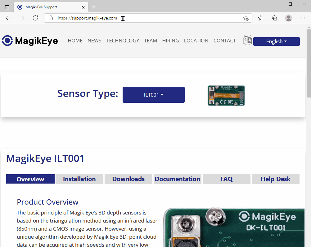 sensor